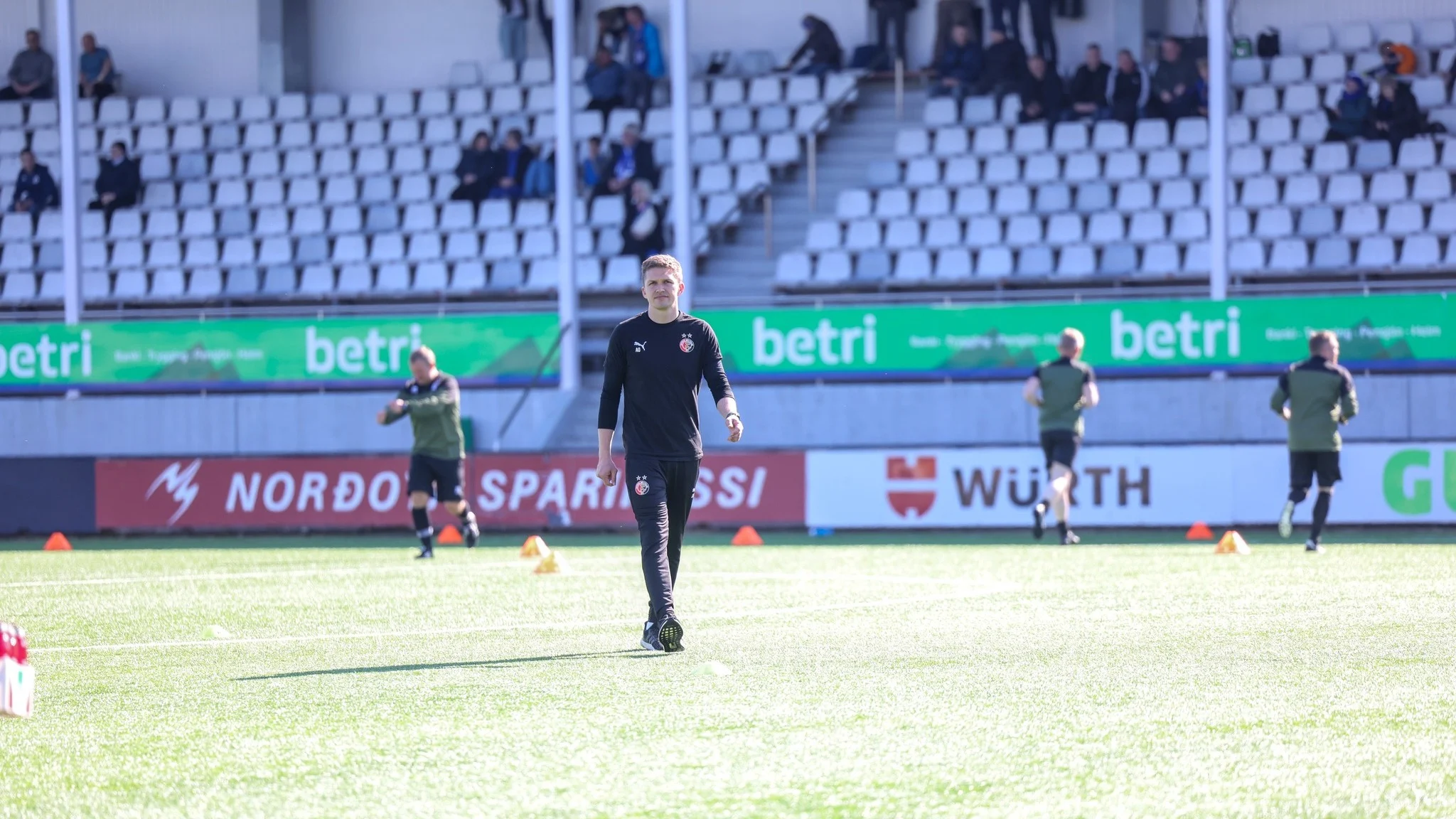 André tekur yvir