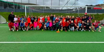 Felagsskapur og fótbóltsgleði