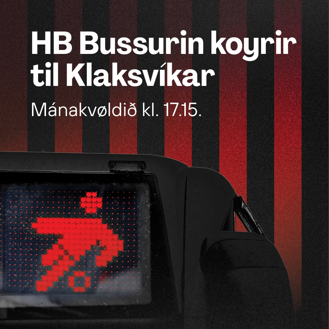 HB bussurin koyrir til Klaksvíkar